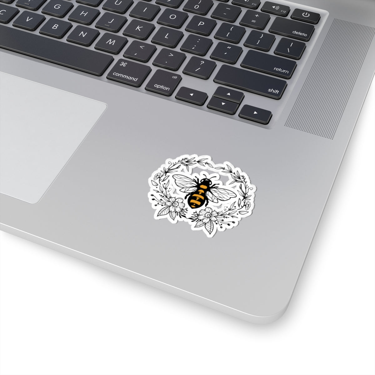 Bee Floral Strong Quotes & Sayings Motivational Sticker