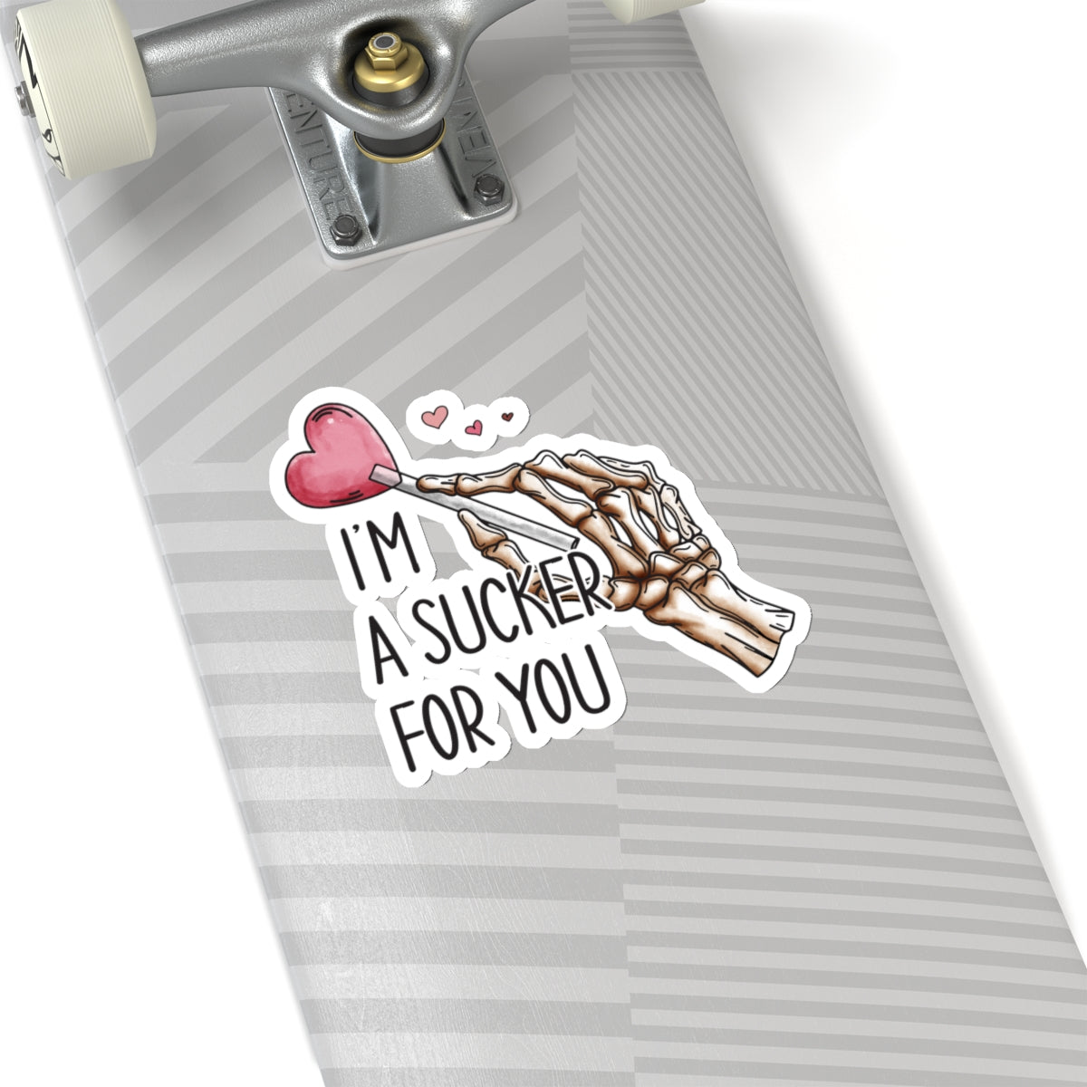 Sucker For You Funny Anti Valentines Day Vinyl Sticker