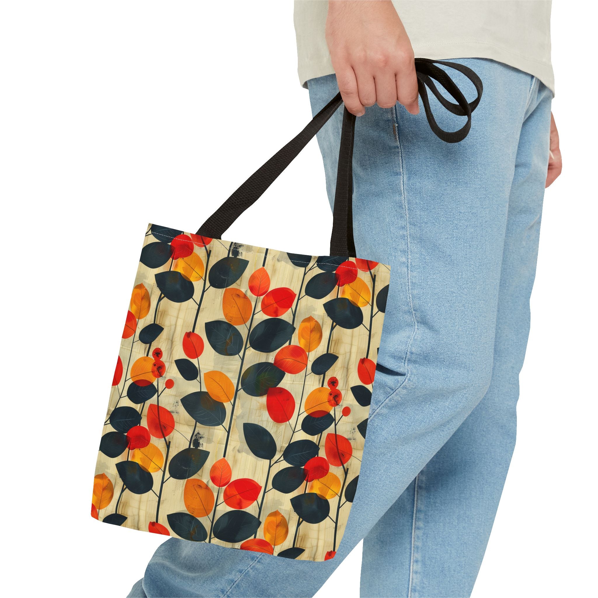 Autumn Viney Leaves Tote Bag