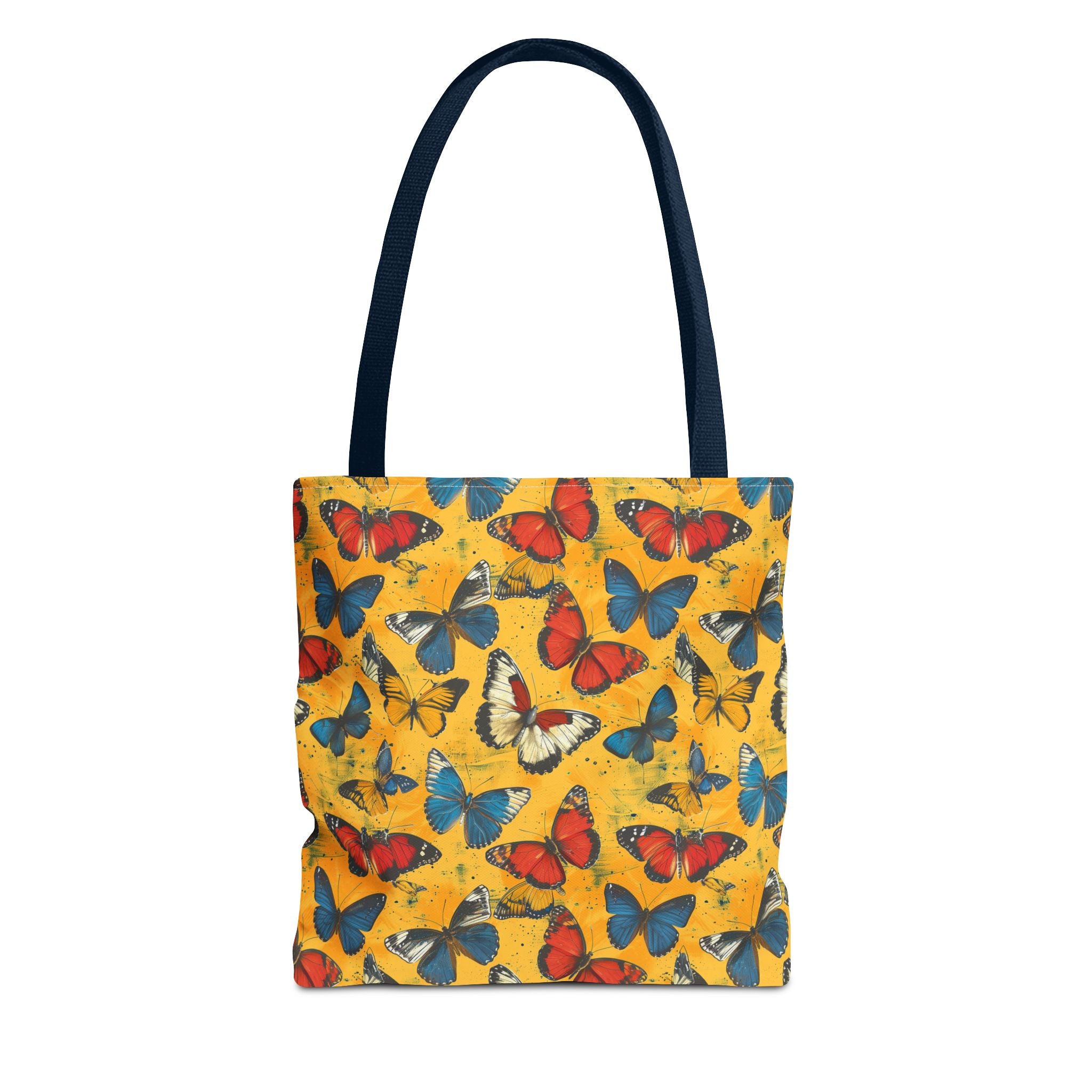 Yellow Whimsical Butterfly Tote Bag