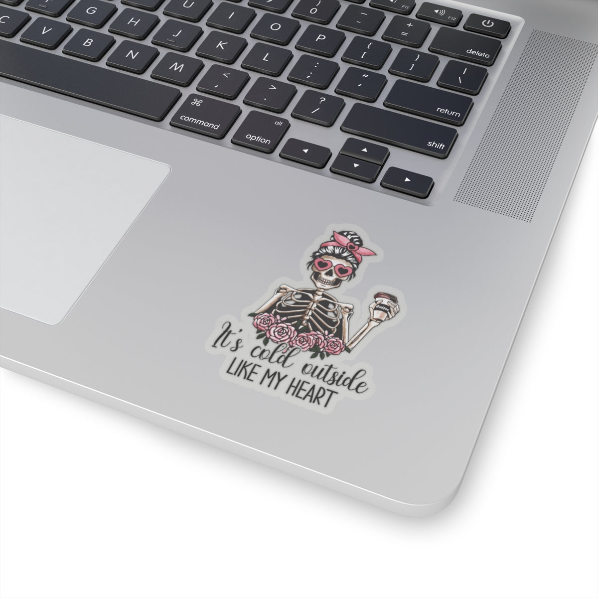 Skeleton Funny Anti Valentines Day Vinyl Sticker