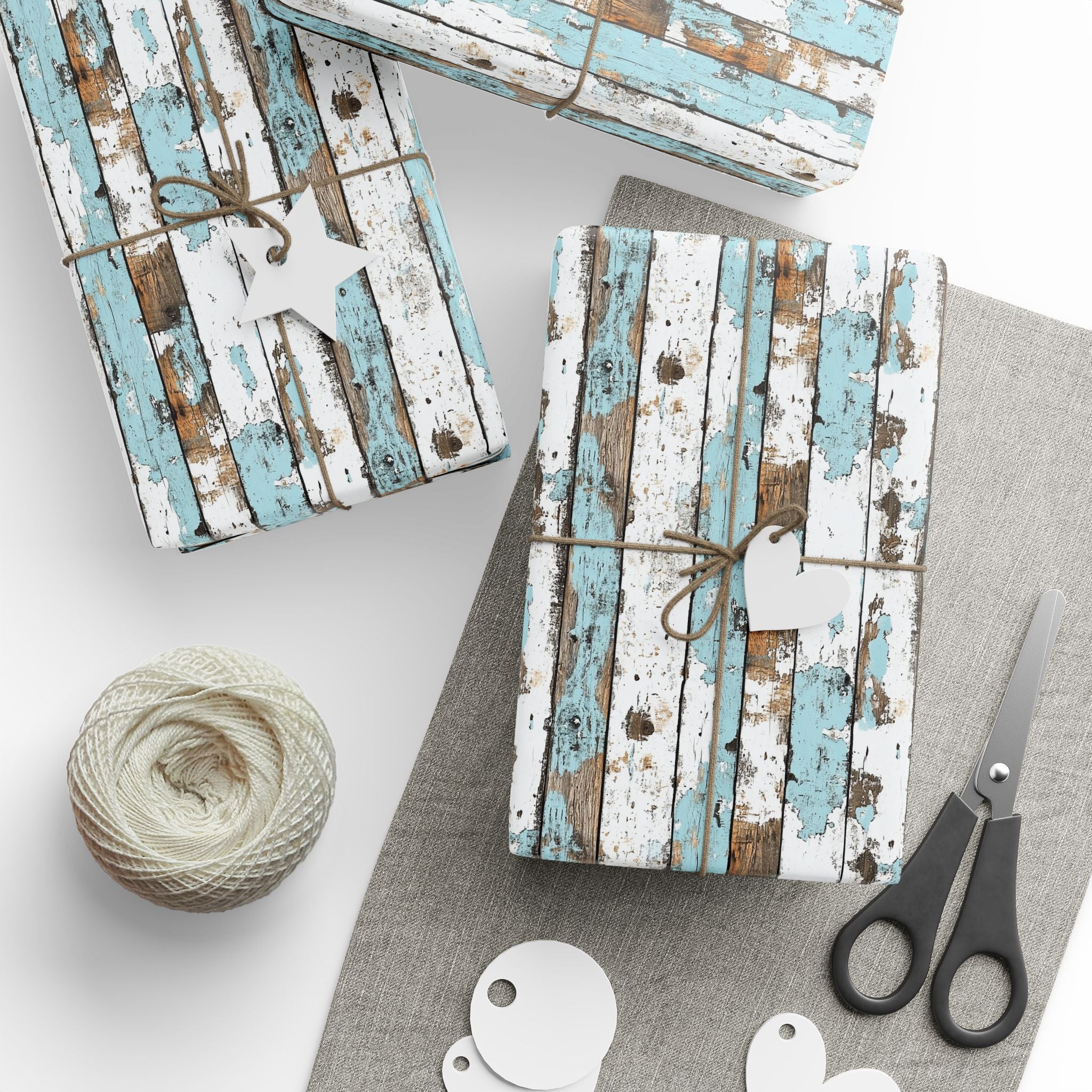 Rustic Barn wood Farmhouse Unique Wrapping paper