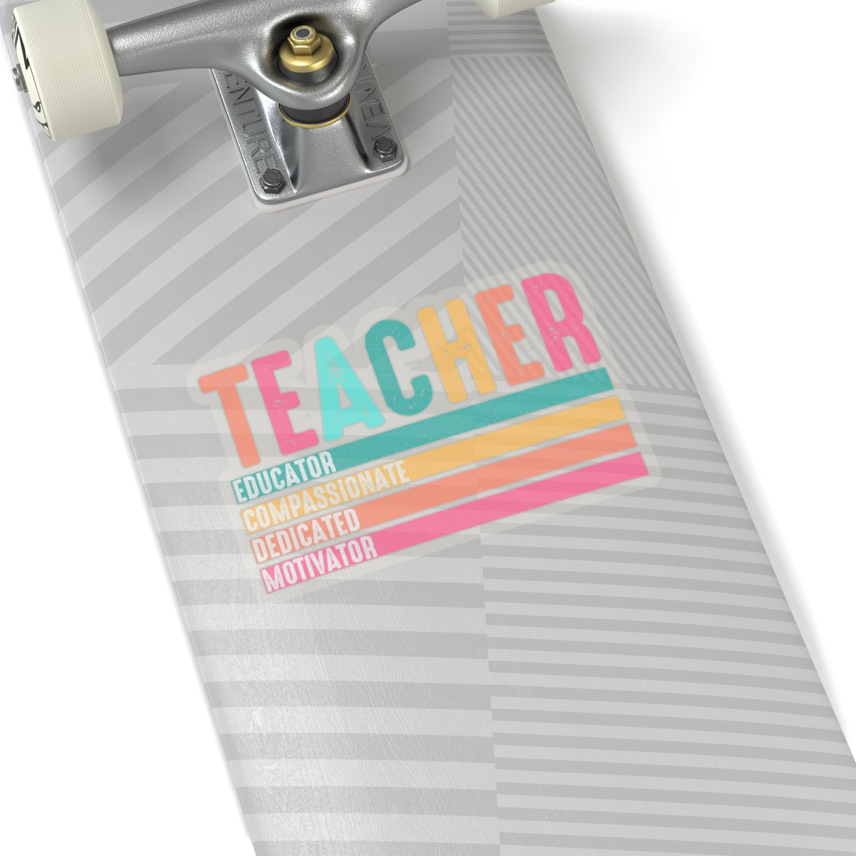 Retro Teacher Appreciation Sticker for Teachers back To School Gift