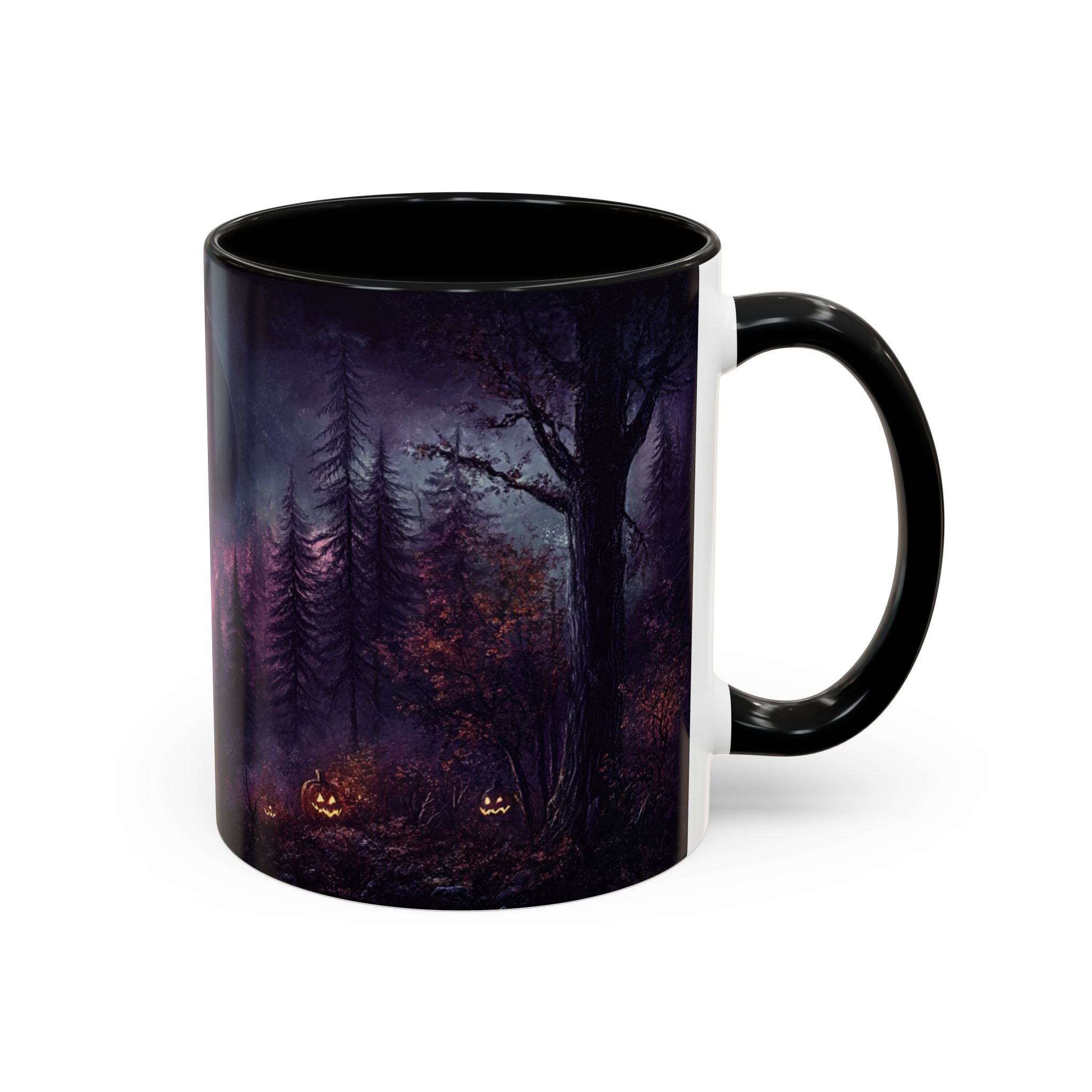 Spooky Halloween Forest Mug | Gothic Coffee Cup | Halloween Decor | Unique Gift | 11oz & 15oz