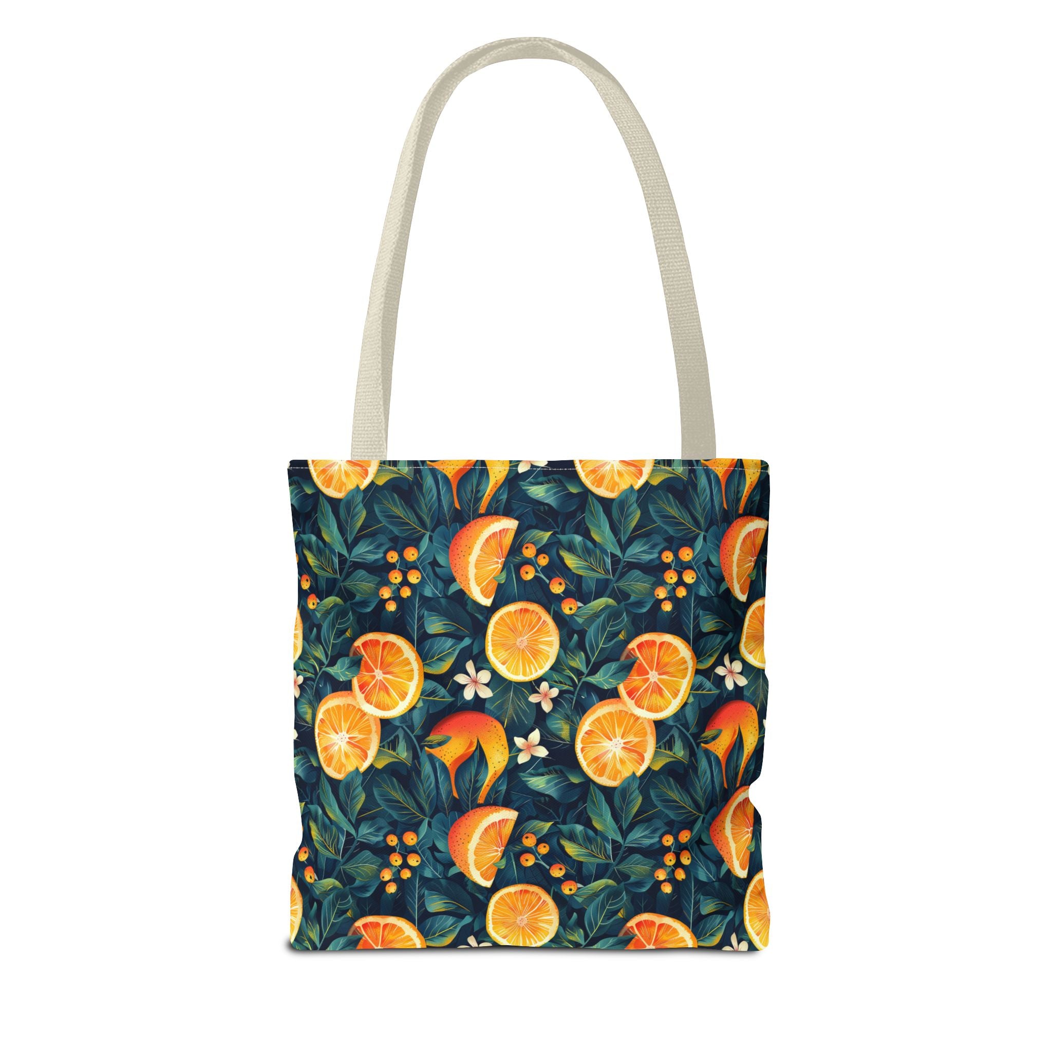 Oranges Fruit Pattern Summer Tote Bag