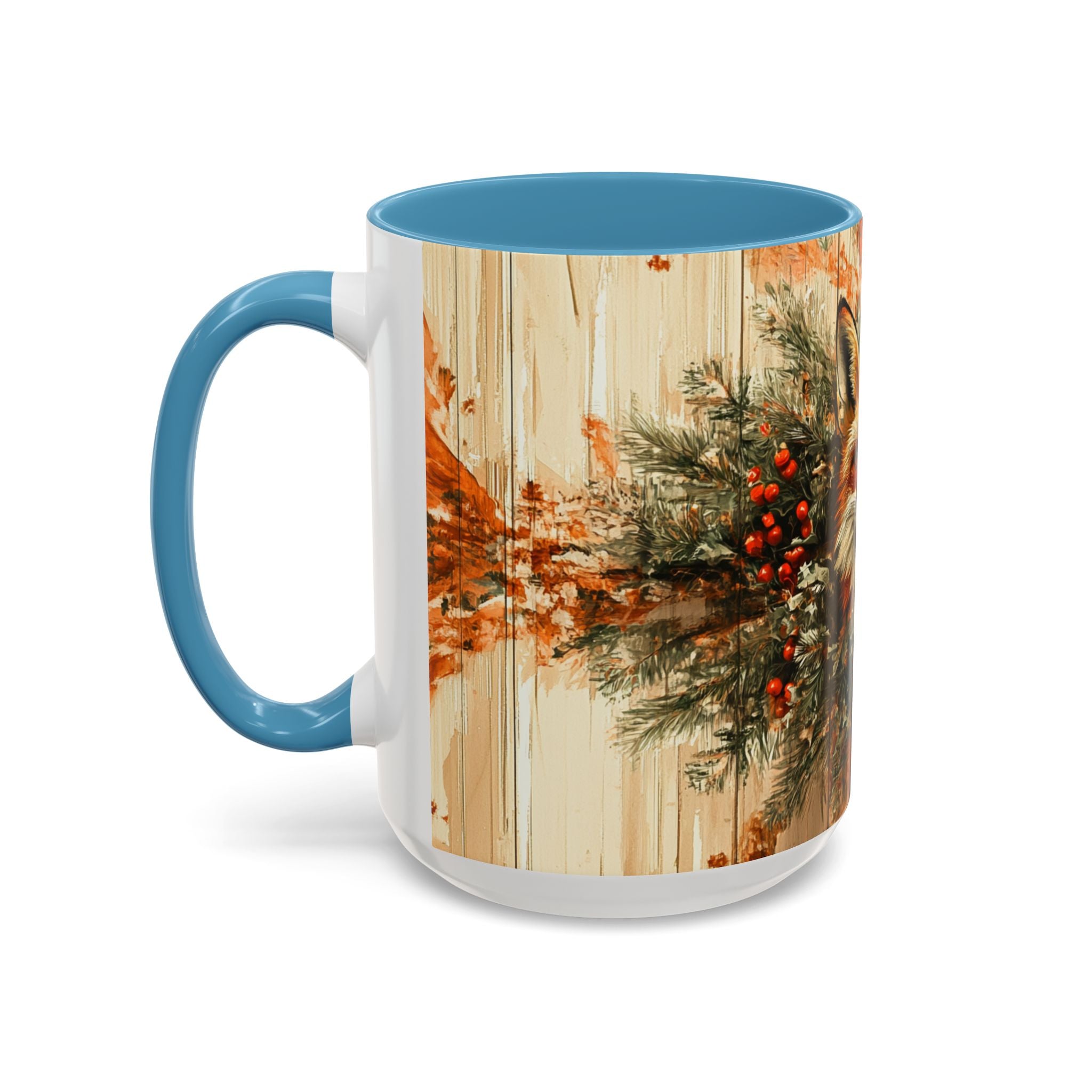 Mug Boho Fox Christmas Design