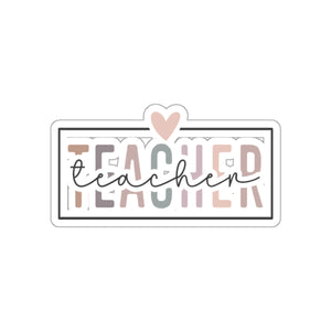 Teacher Appreciation Sticker for Teachers back To School Gift