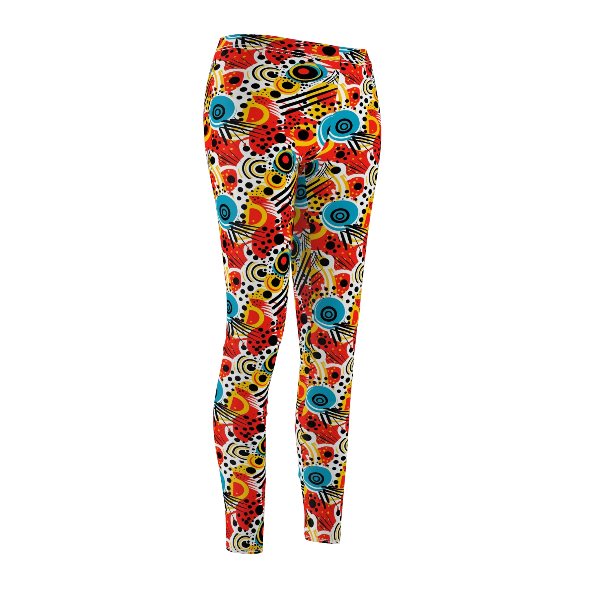 Pop Art Colorful Gym Leggings for Women XS-2XL - Vibrant & Supportive