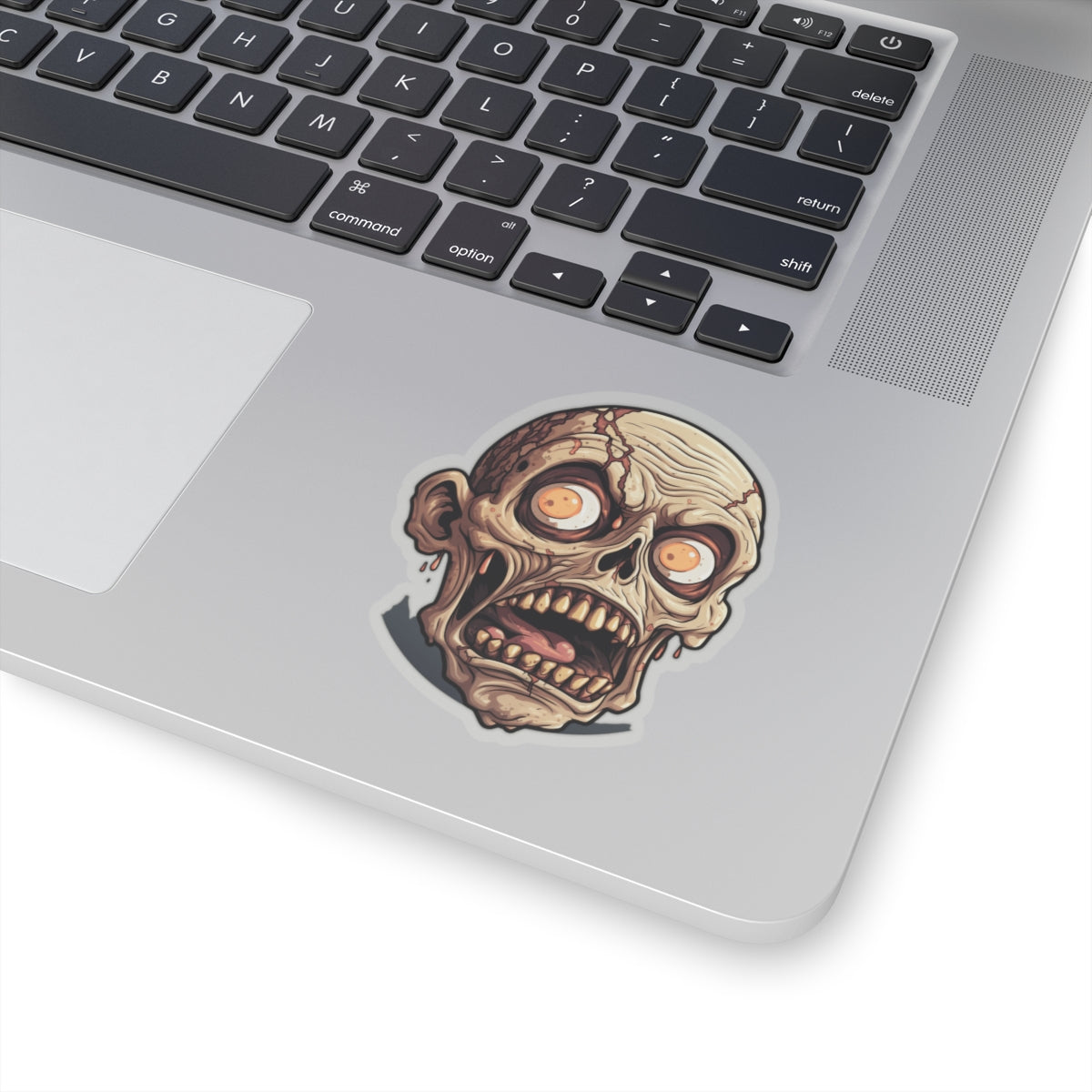 Creepy Zombie Man Horror Halloween Vinyl Sticker