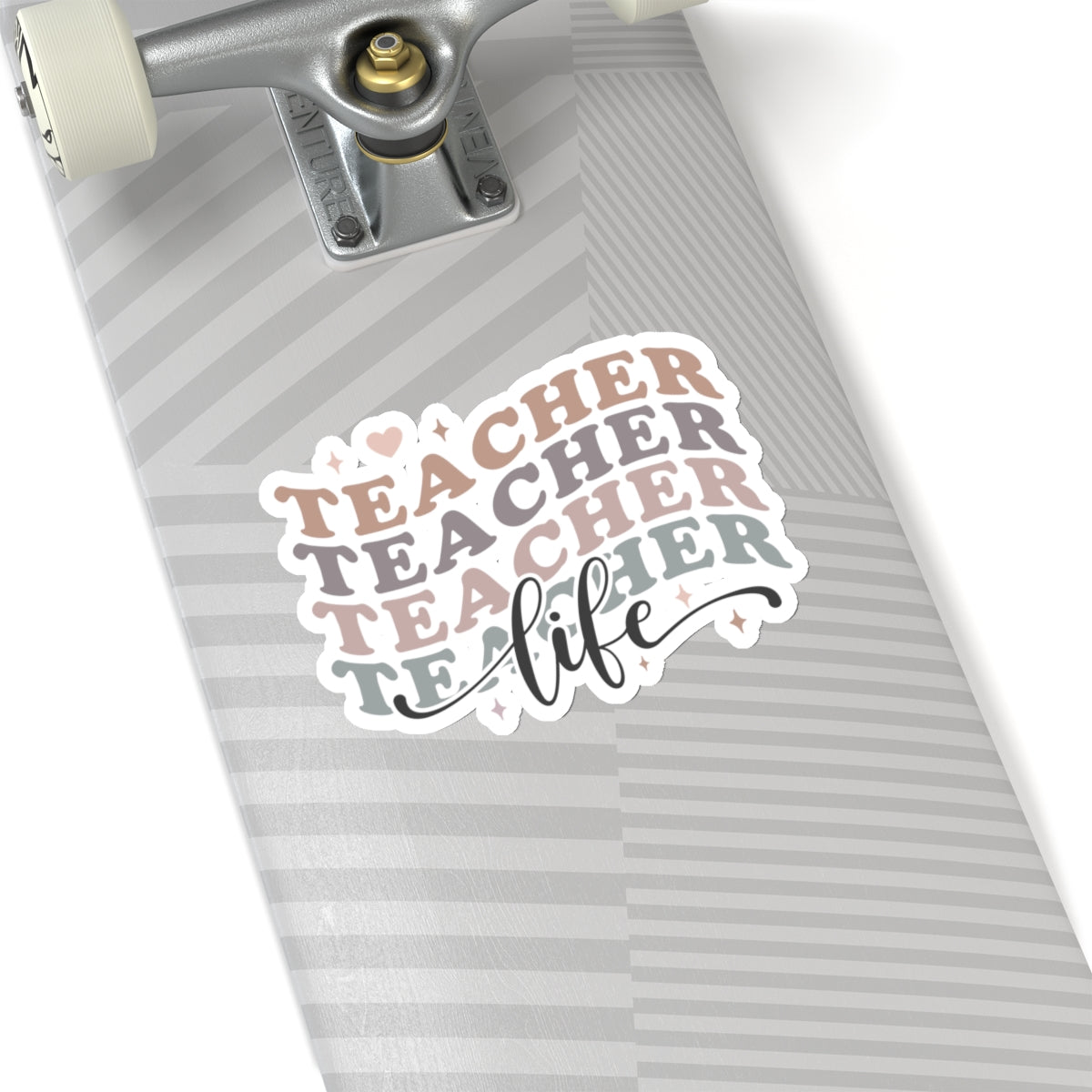 Teacher Life Kiss-Cut Sticker Teacher Gift Back to School