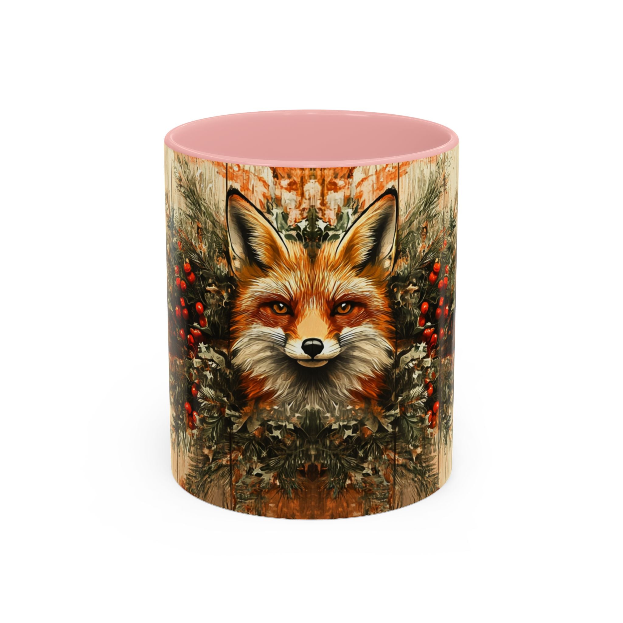 Mug Boho Fox Christmas Design