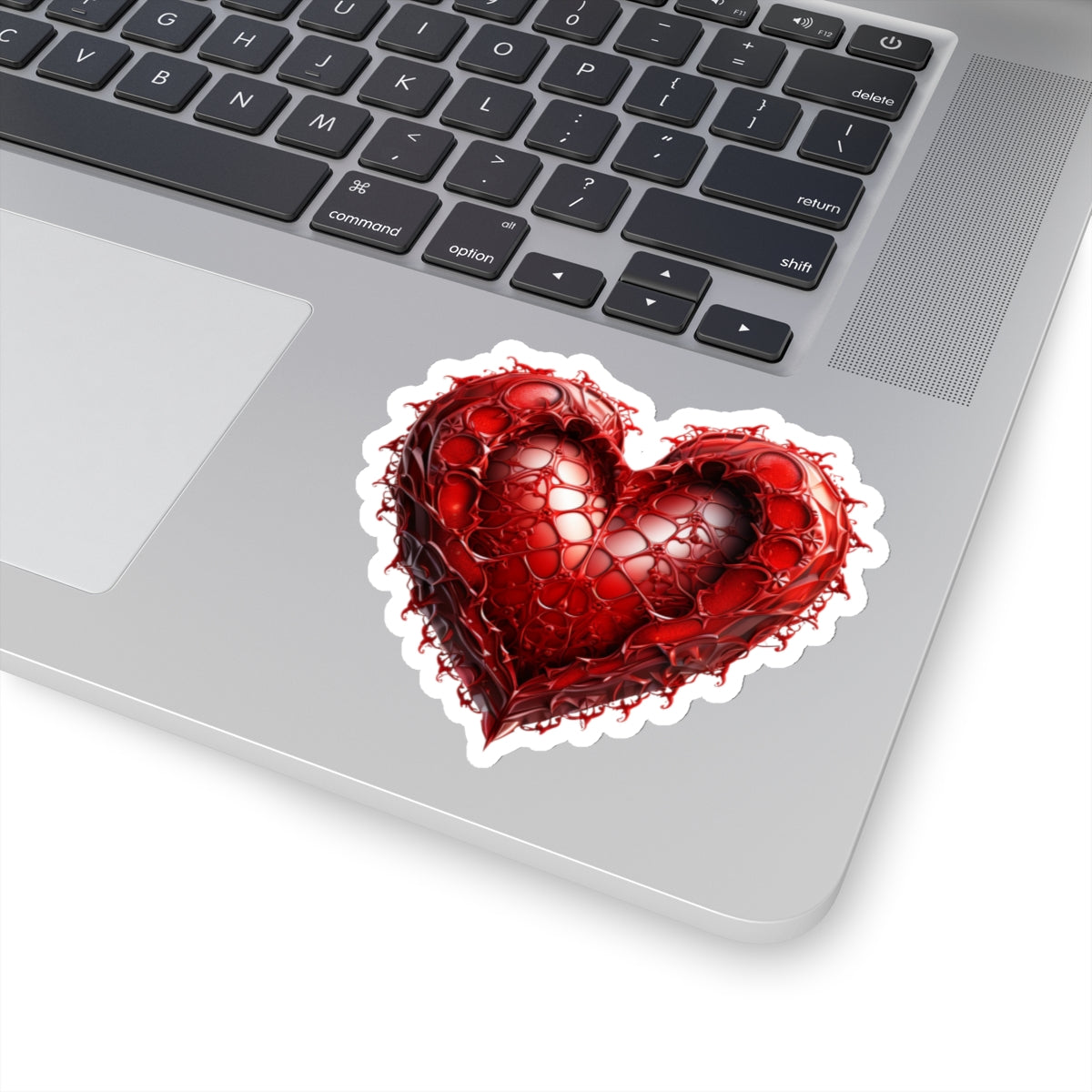 Red Heart Vinyl Sticker