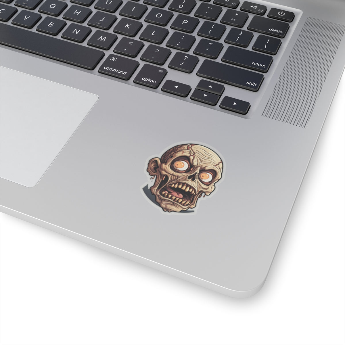 Creepy Zombie Man Horror Halloween Vinyl Sticker