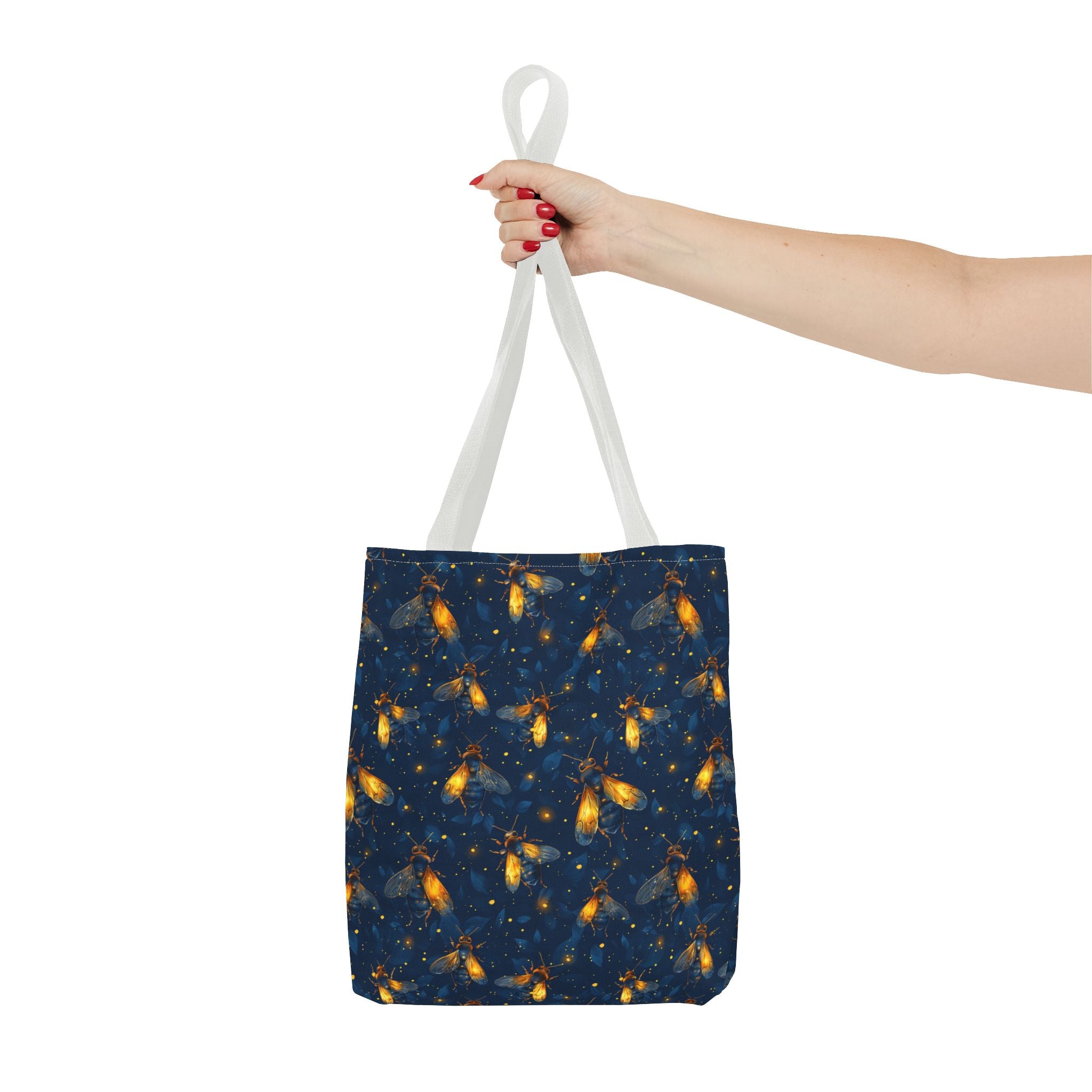 Whimsical Light Moth Goblincore Fairycore Tote Bag