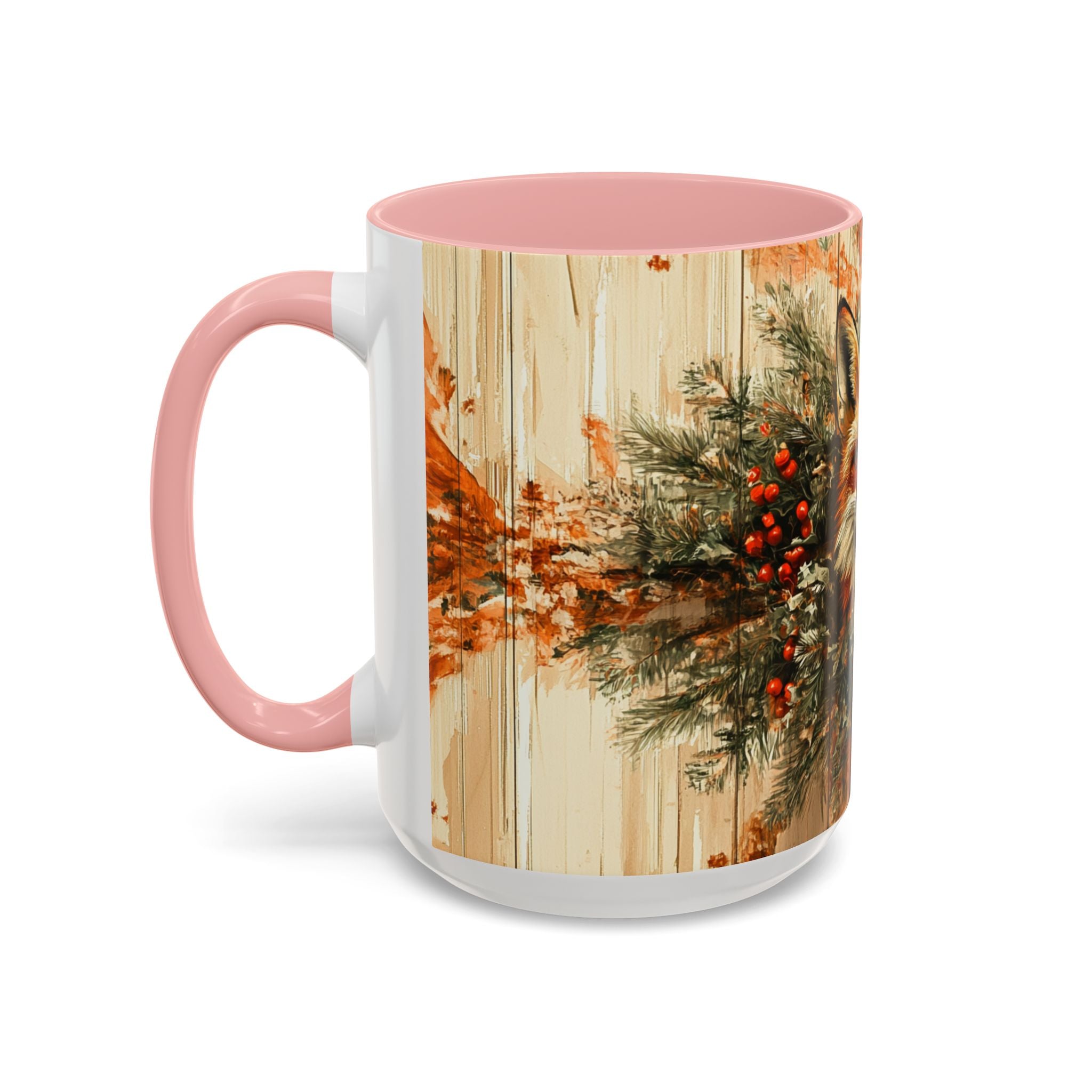 Mug Boho Fox Christmas Design