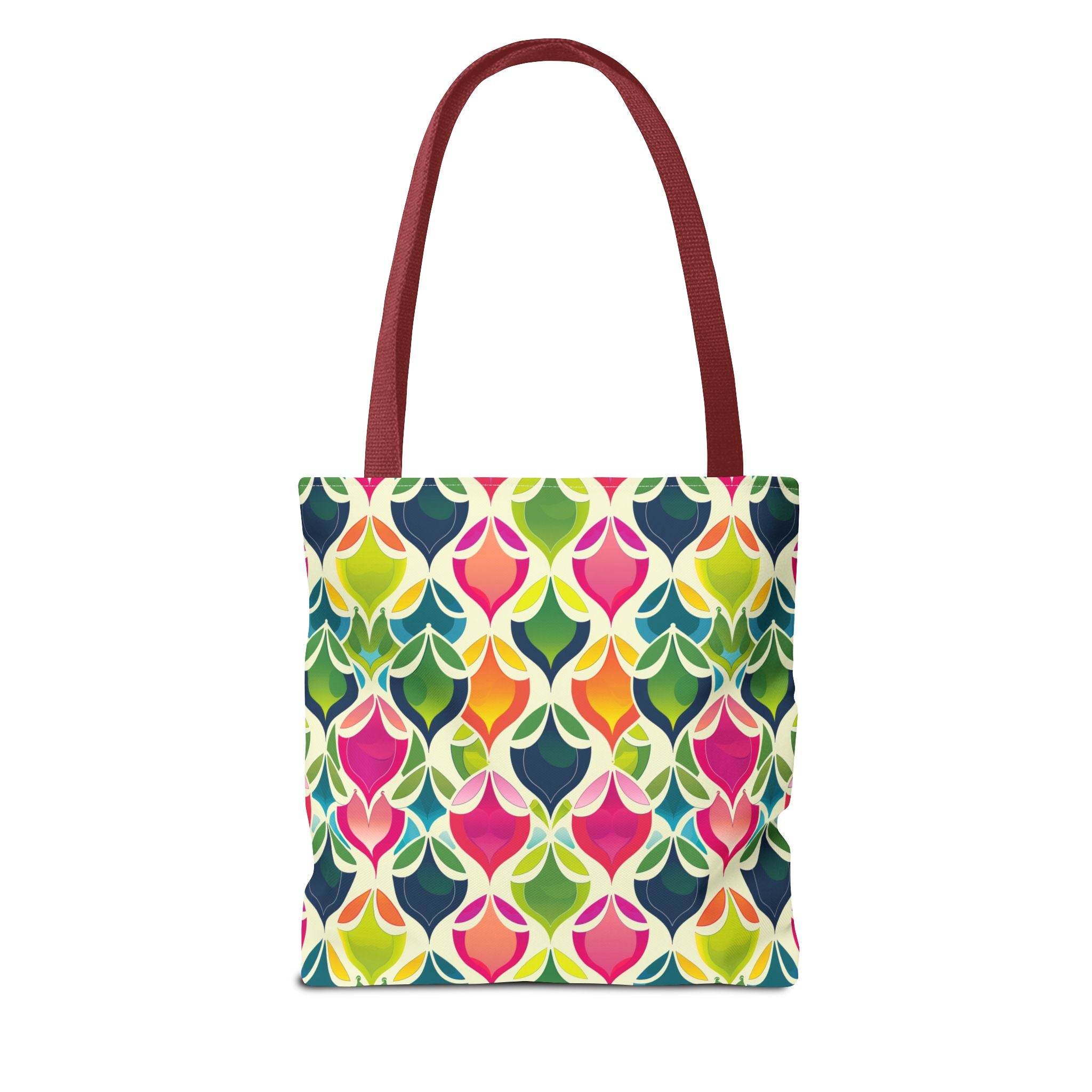 Neon Pattern Eccentric Tote Bag