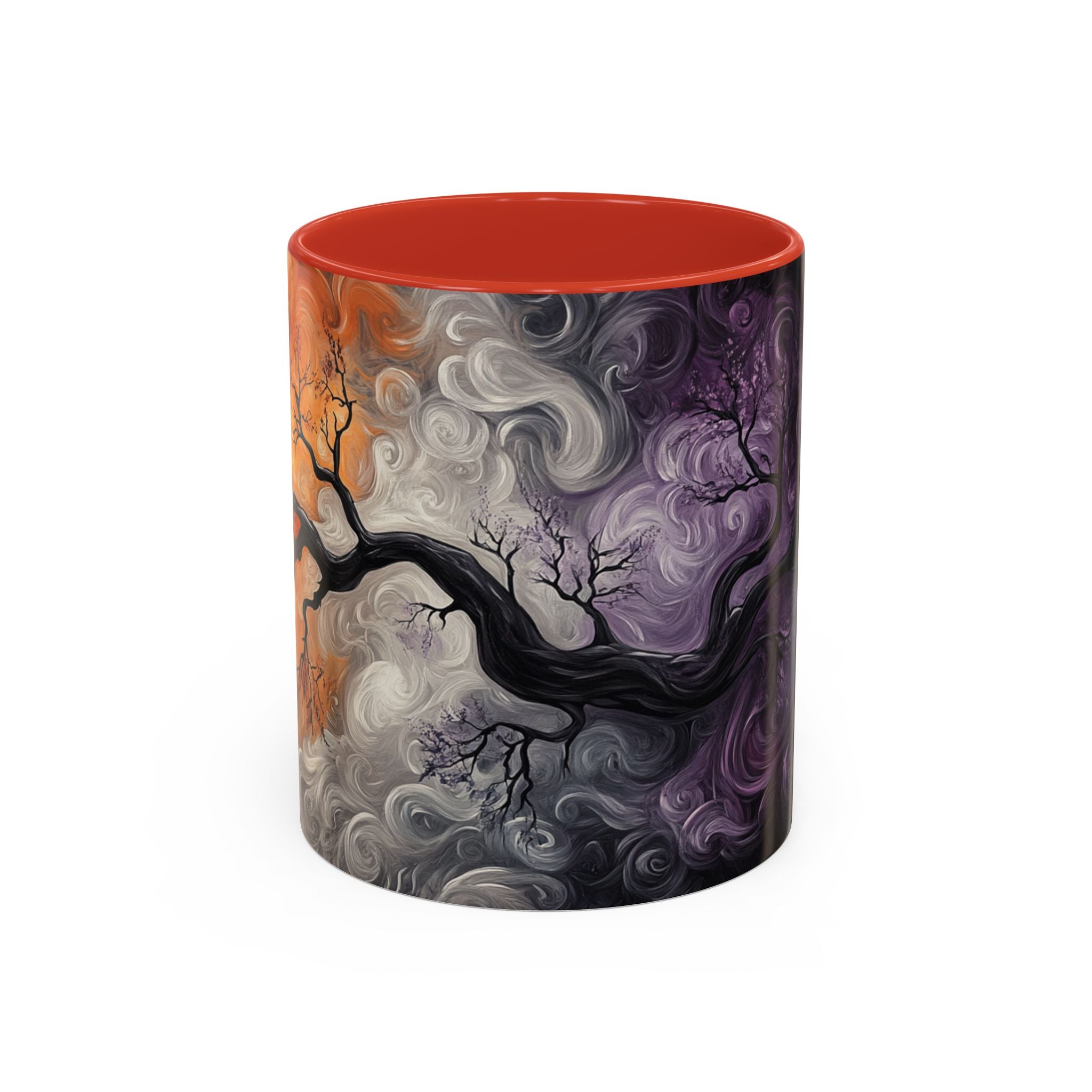 Yin Yang Tree Mug | Balance Coffee Cup | Spiritual Gift | Nature Lover Gift | 11oz & 15oz