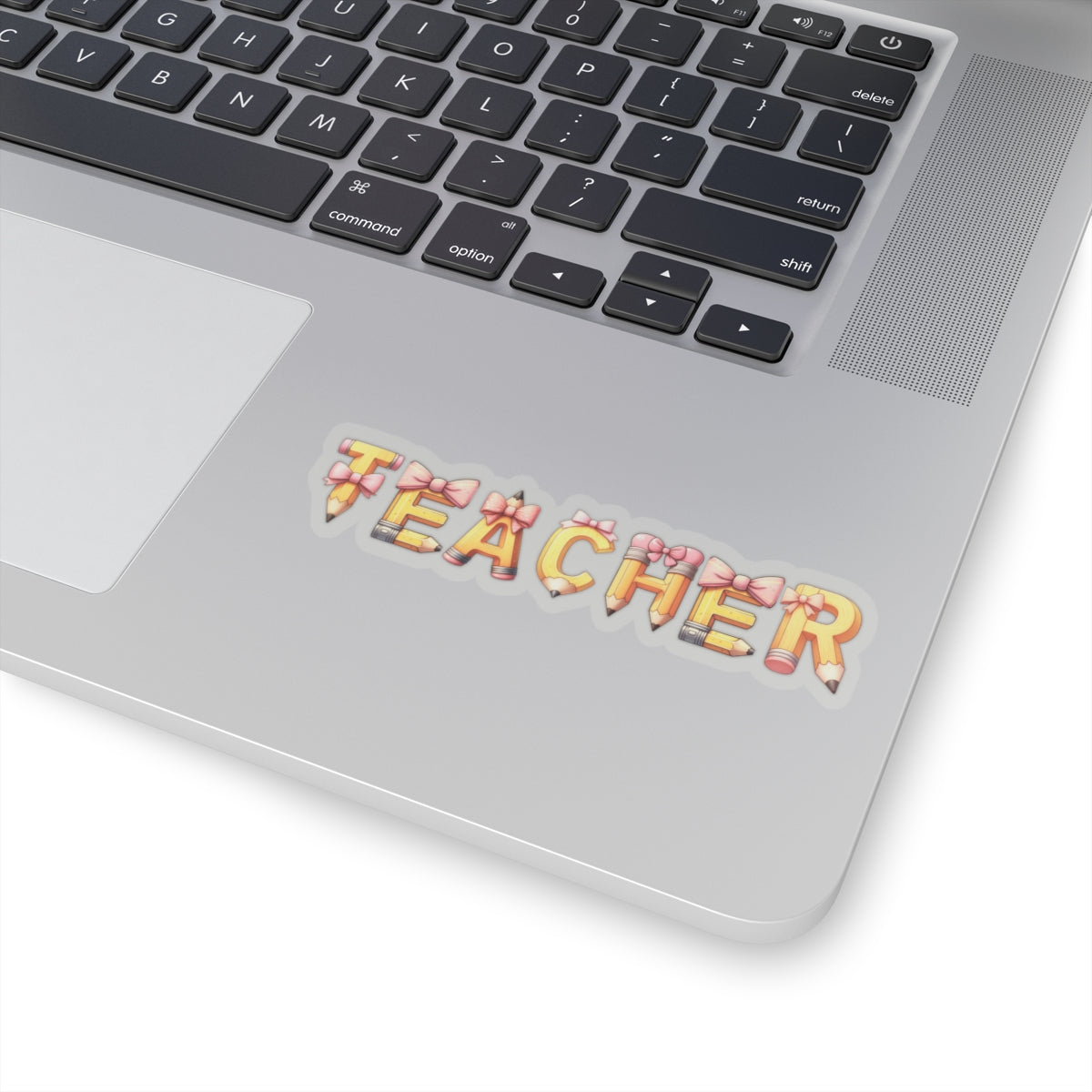 Custom Pencil Font Teacher Sticker Teacher Appreciation Back To School Gift