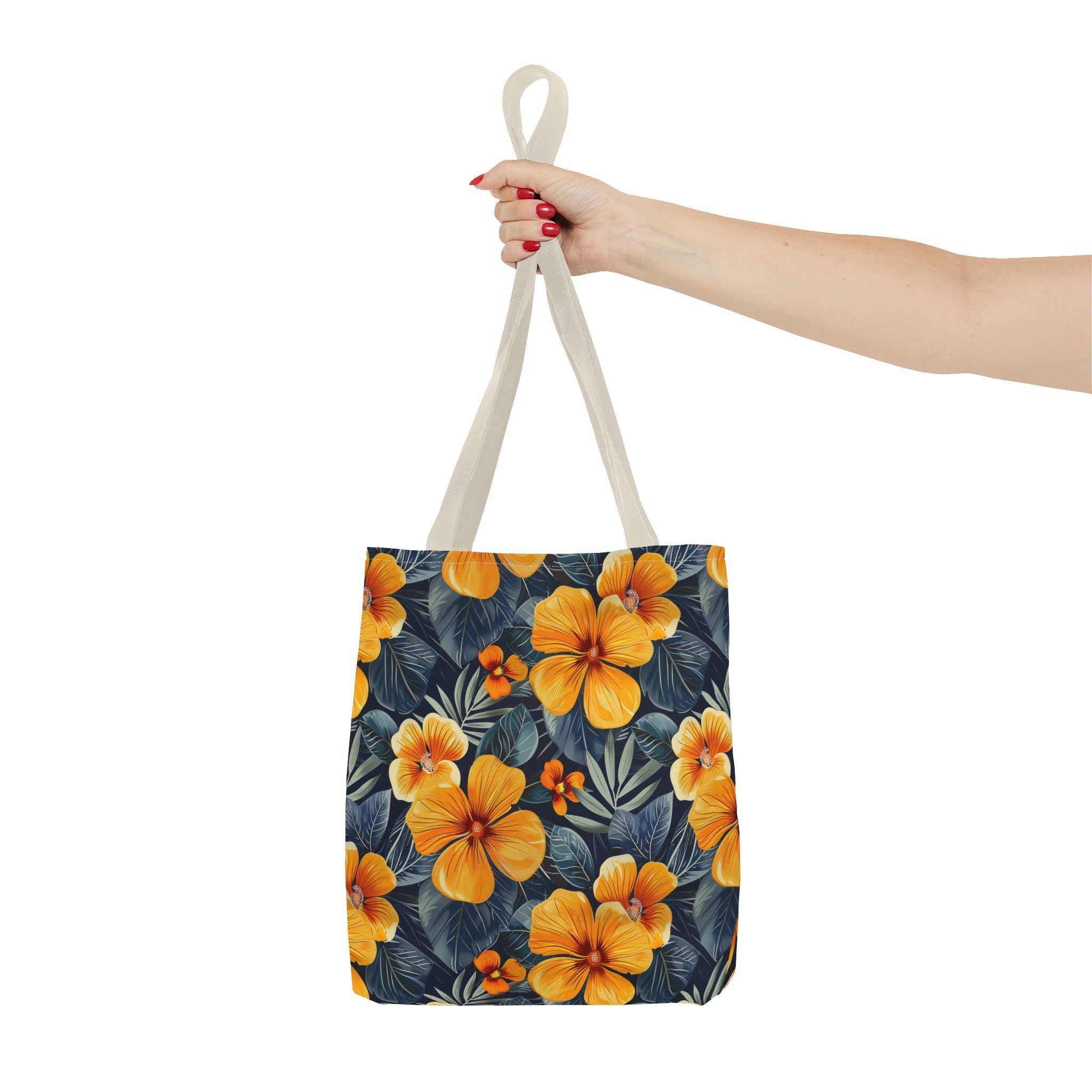 Fruity Oranges Pattern Summer Tote Bag