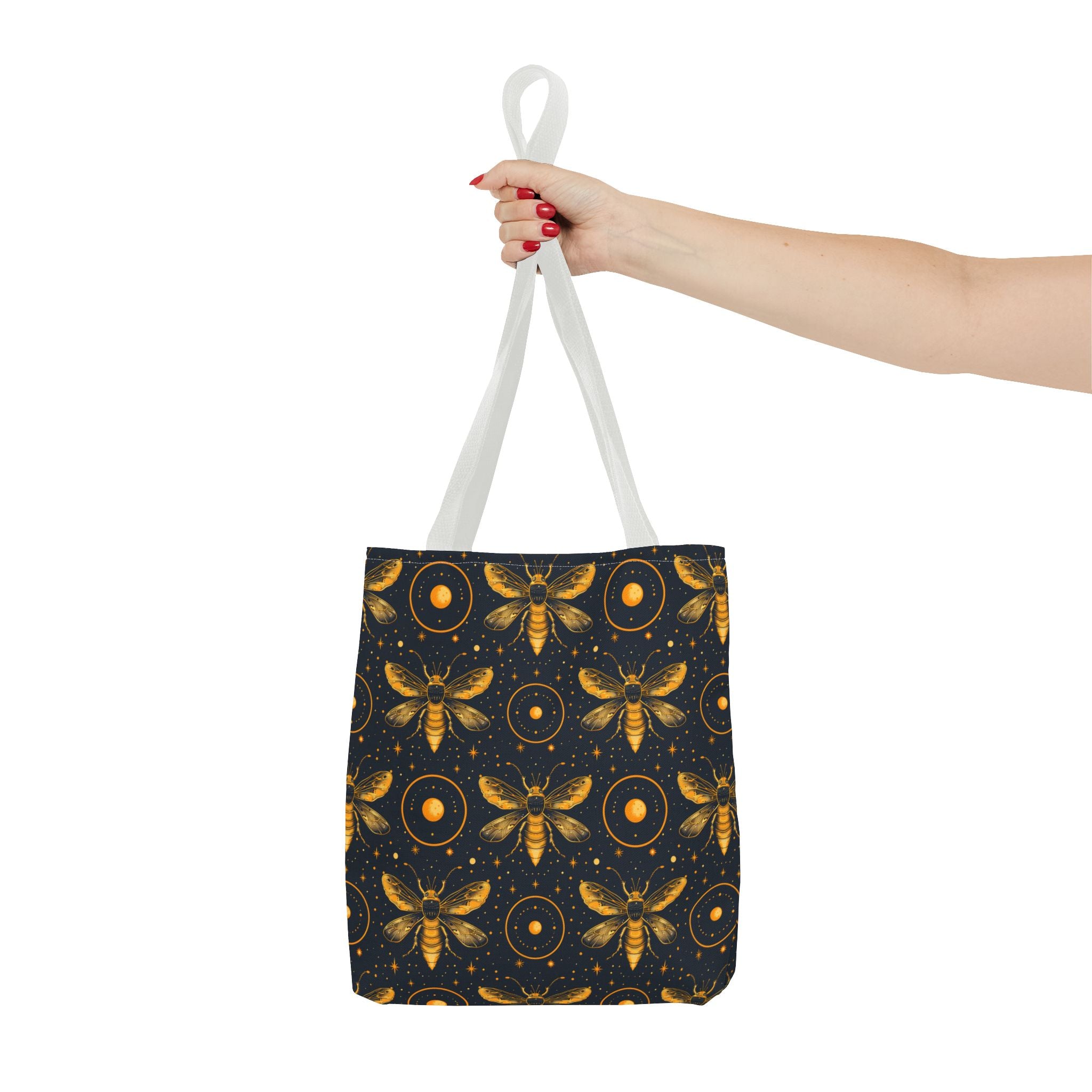 Whimsical Light Moth Goblincore Fairycore Tote Bag