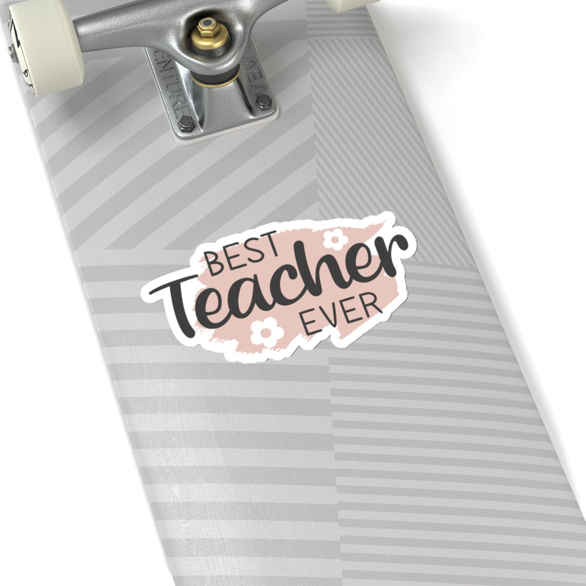 Best Teacher Ever Kiss-Cut Sticker Teacher Gift Back to School