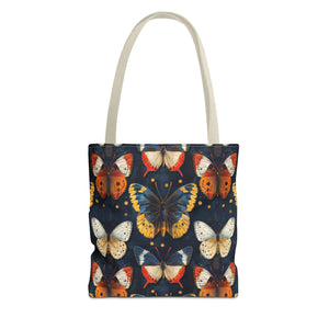 Dark Butterfly Tote Bag