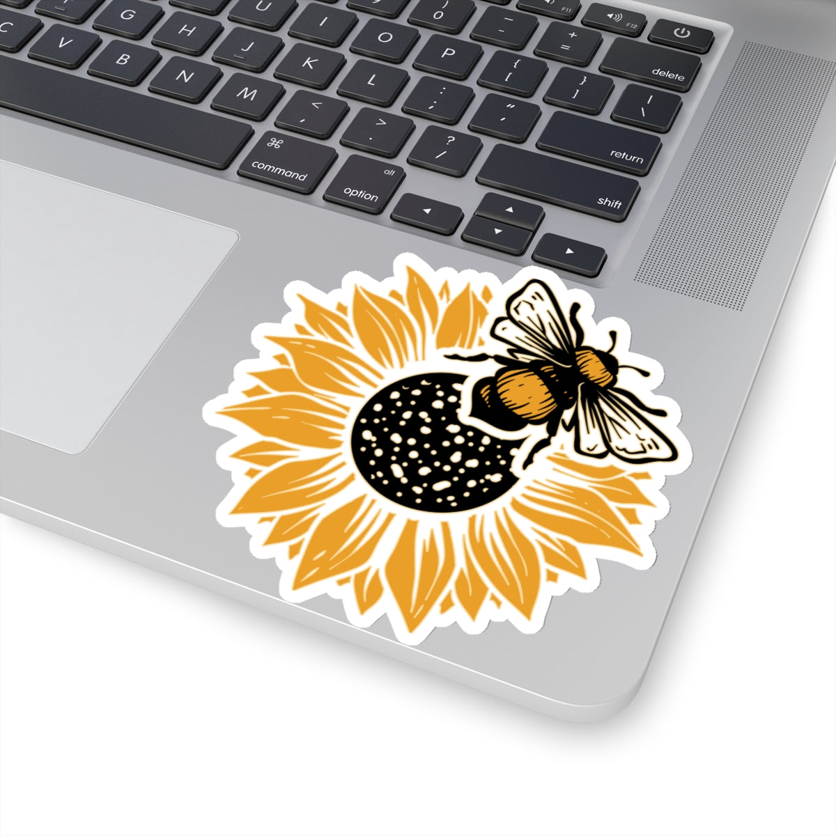 Sunflower Bee Sticker