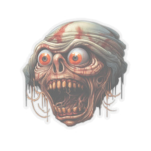 Creepy Zombie Man Horror Halloween Vinyl Sticker