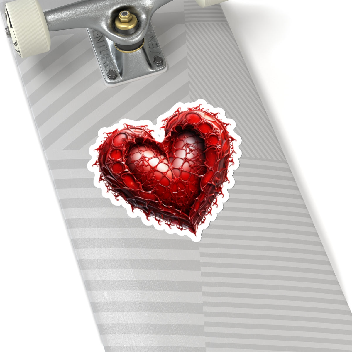 Red Heart Vinyl Sticker