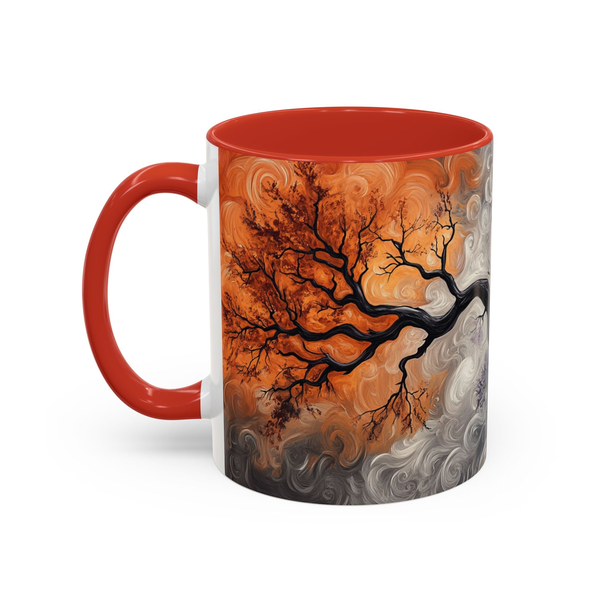 Yin Yang Tree Mug | Balance Coffee Cup | Spiritual Gift | Nature Lover Gift | 11oz & 15oz