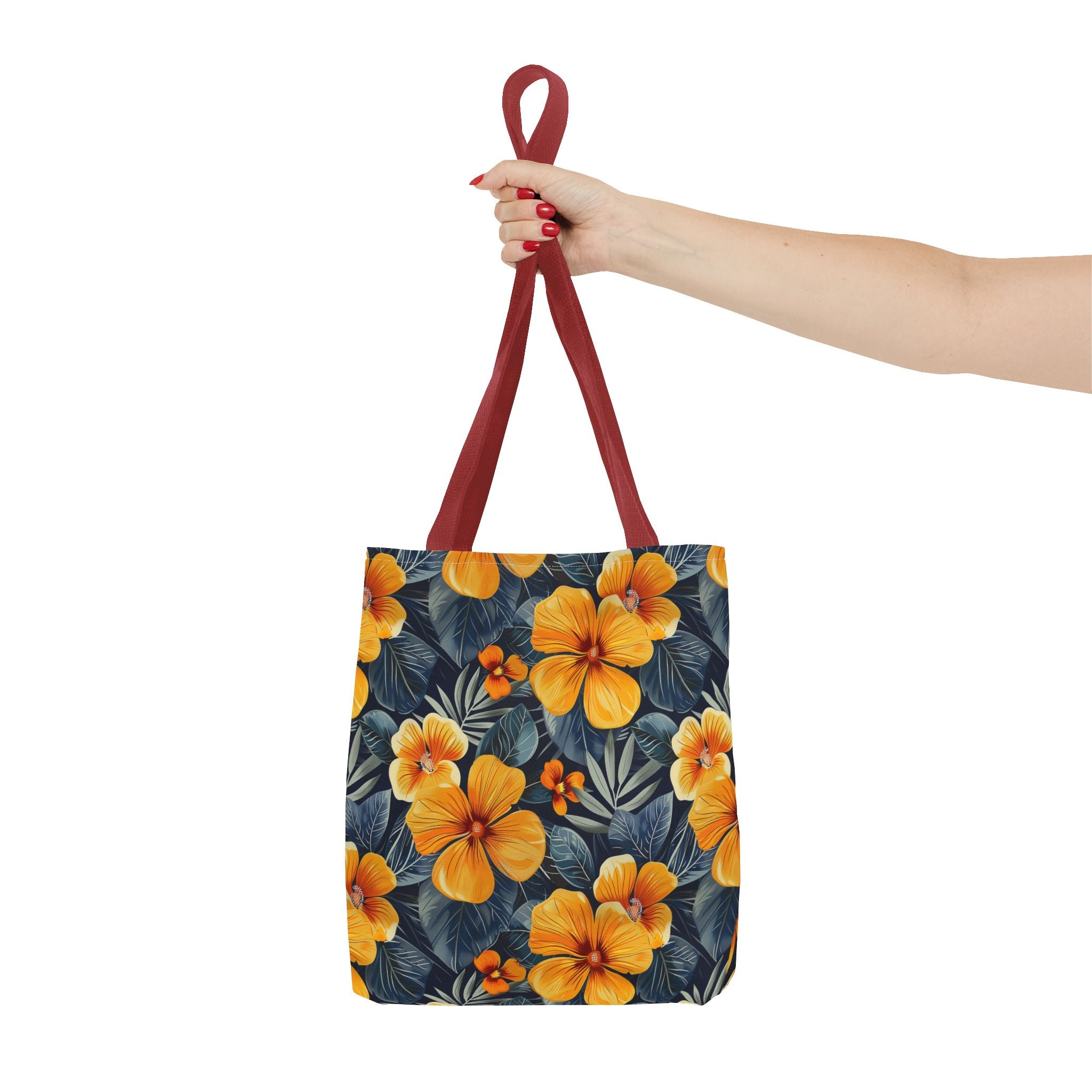 Fruity Oranges Pattern Summer Tote Bag