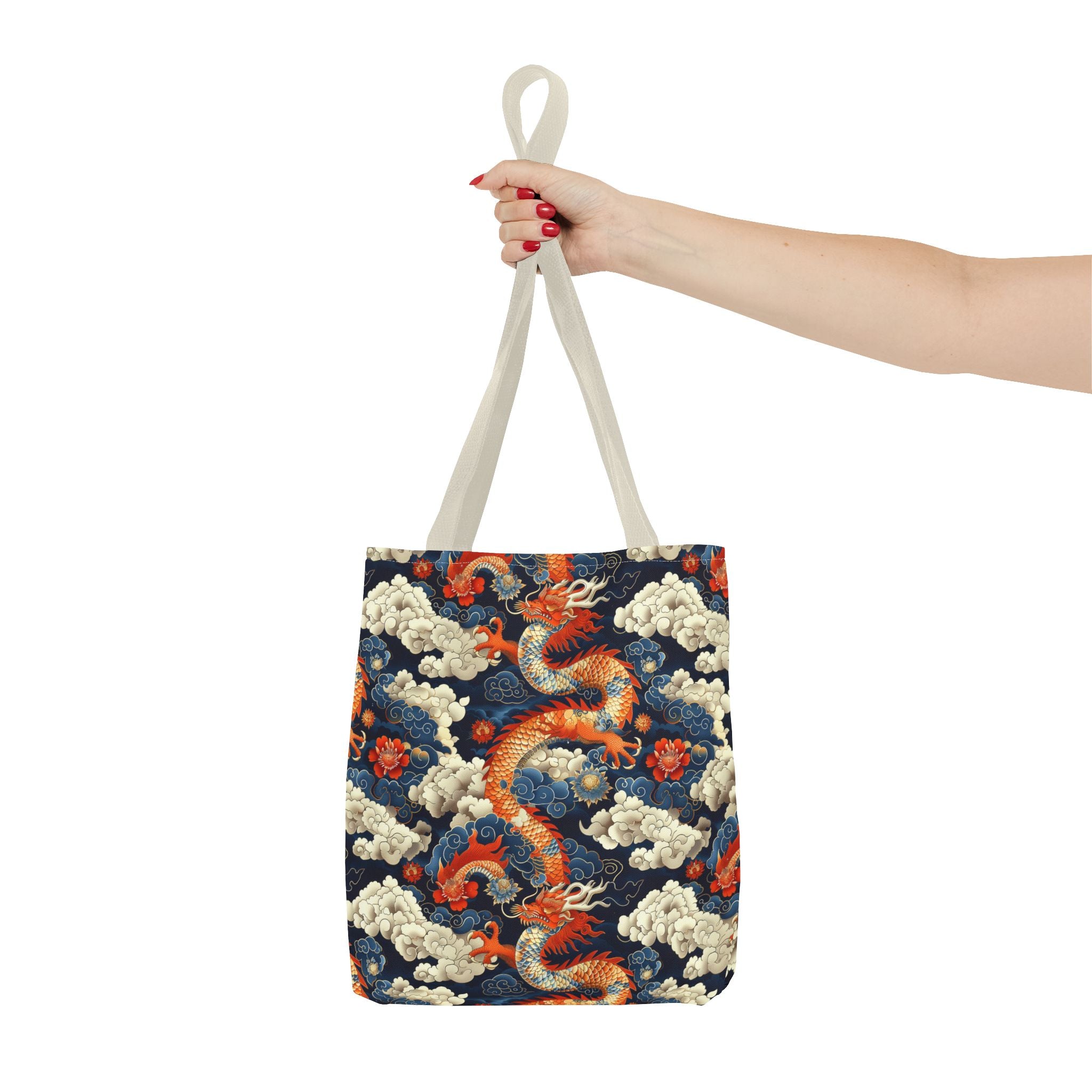 Dragon Pattern Tote Bag