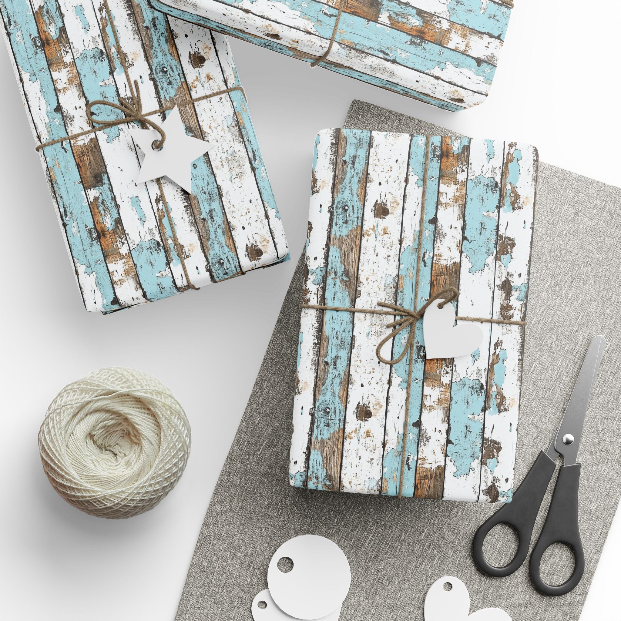 Rustic Barn wood Farmhouse Unique Wrapping paper