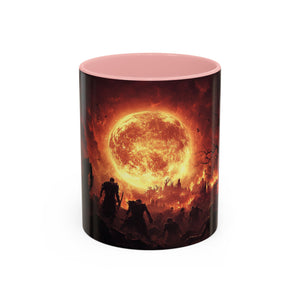 Apocalyptic Halloween Mug | Zombie Coffee Cup | Spooky Gothic Decor | Unique Gift for Him | 11oz & 15oz