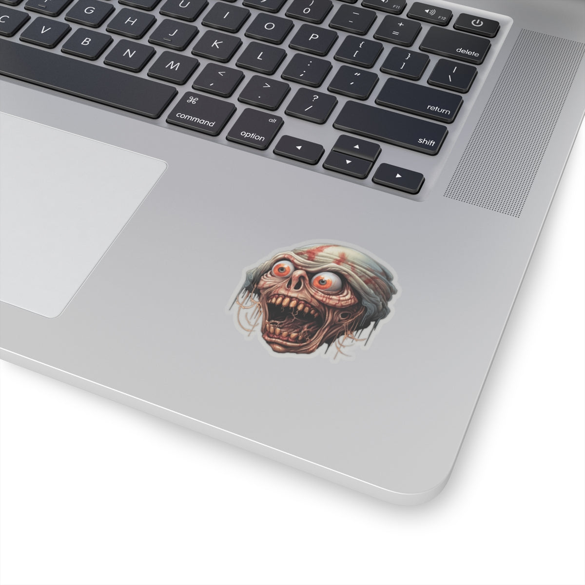 Creepy Zombie Man Horror Halloween Vinyl Sticker