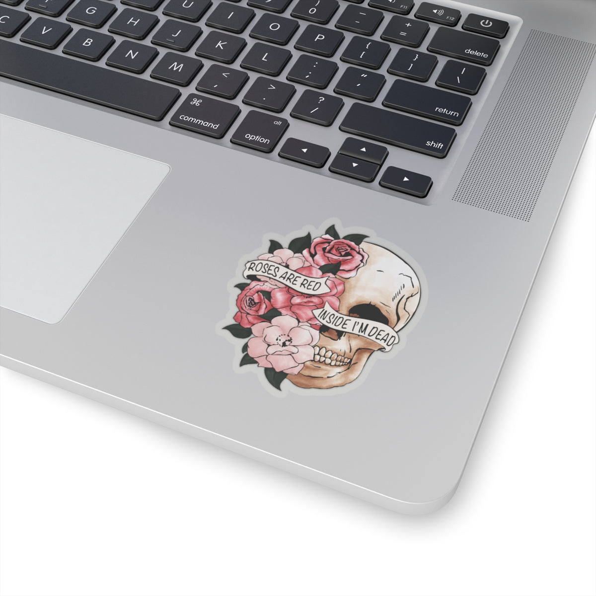 Dead Inside Funny Anti Valentines Day Vinyl Sticker