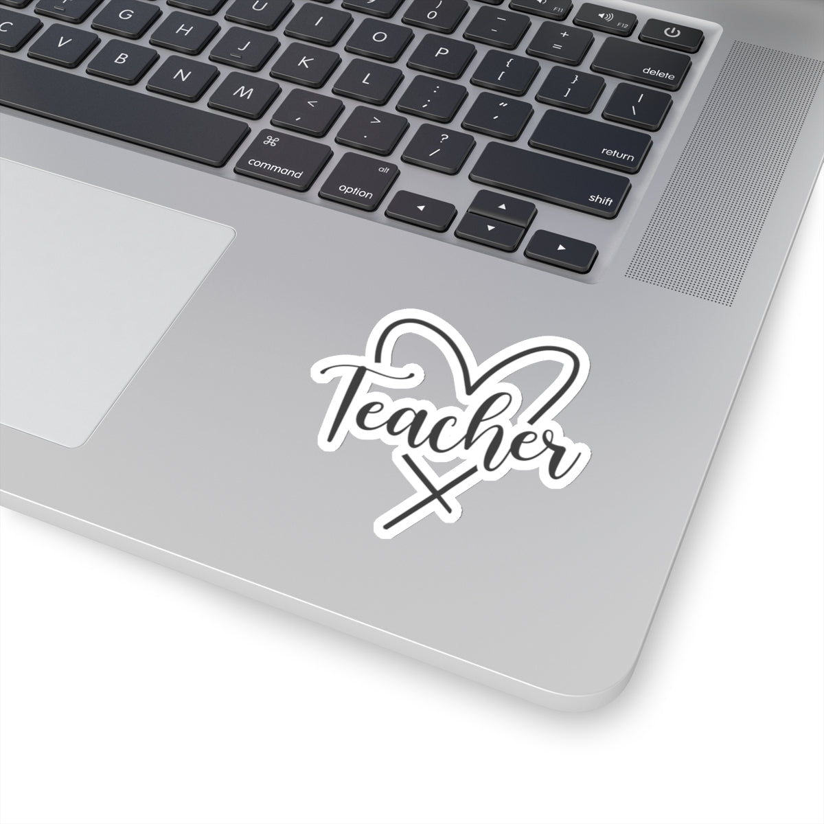 Teacher Heart Kiss-Cut Sticker Teacher Gift Back to School