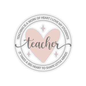 Love My Students Kiss-Cut Sticker Teacher Gift Back to School