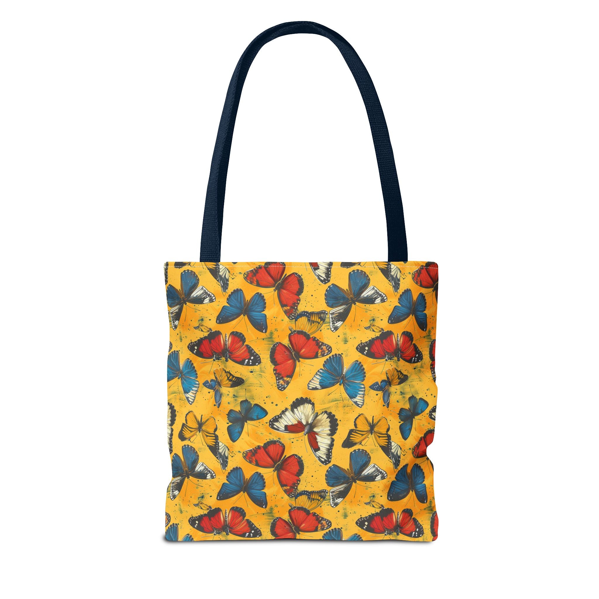 Yellow Whimsical Butterfly Tote Bag