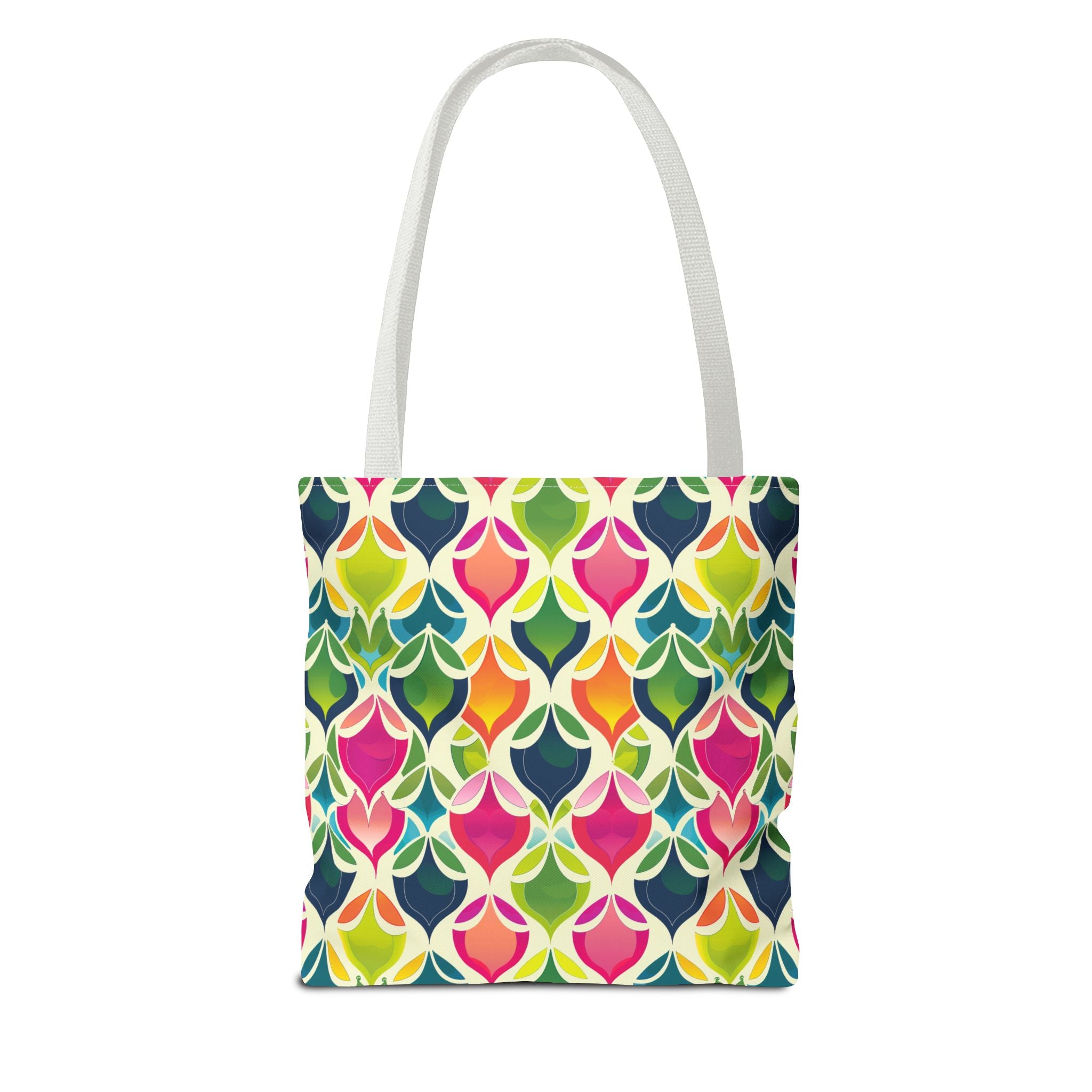 Neon Pattern Eccentric Tote Bag