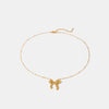 Delicate Gold Bow Necklace for Women - Minimalist & Elegant Jewelry - Perfect Gift!