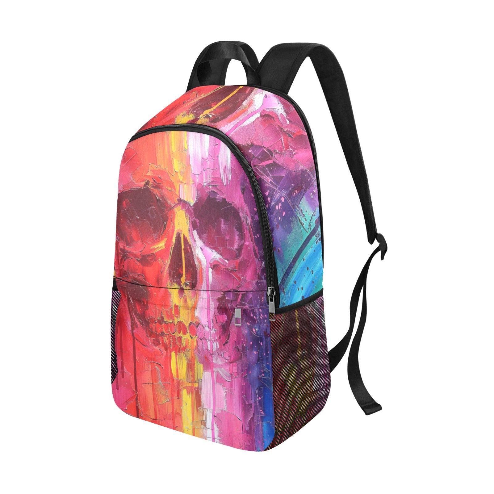 Kids Rainbow Skull Backpack | Colorful and Fun School Bag - Cranberry Lake Design Co.  #