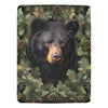 Black Bear Majesty Blanket - Majestic Wildlife Throw - Soft Plush - 60x80