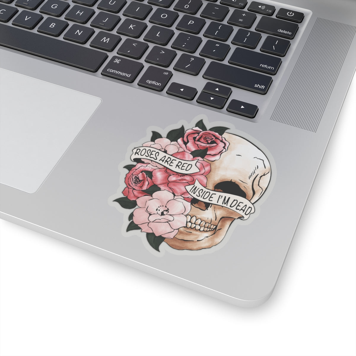 Dead Inside Funny Anti Valentines Day Vinyl Sticker