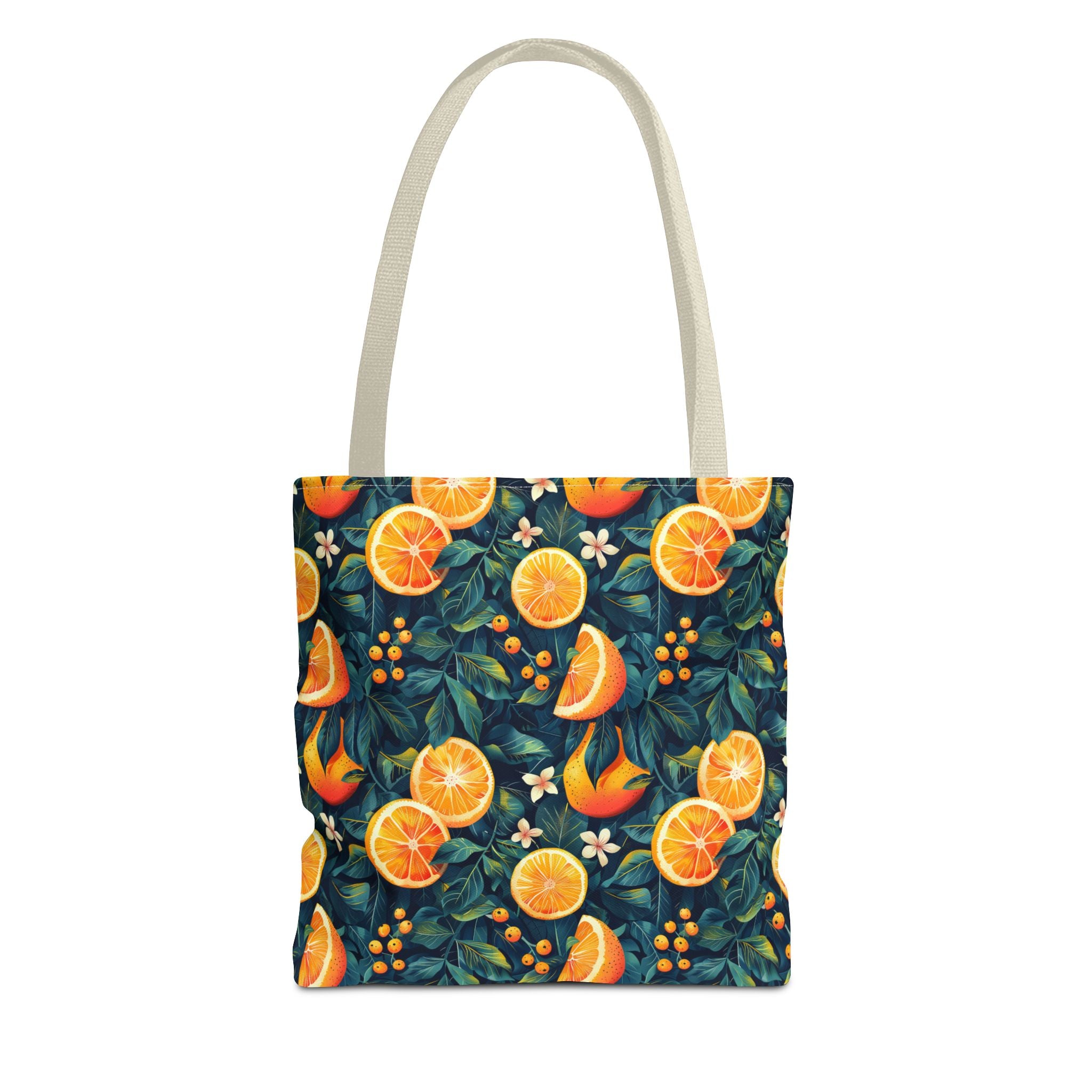 Oranges Fruit Pattern Summer Tote Bag