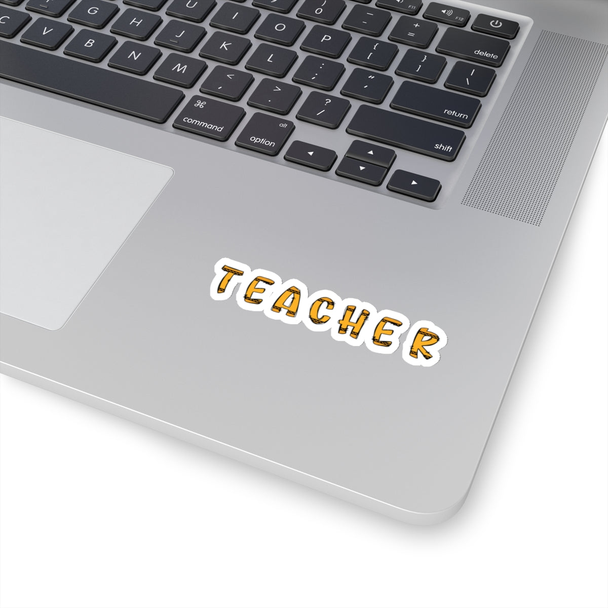 Orange Custom Crayon Teacher Sticker Teacher Appreciation Back To School Gift