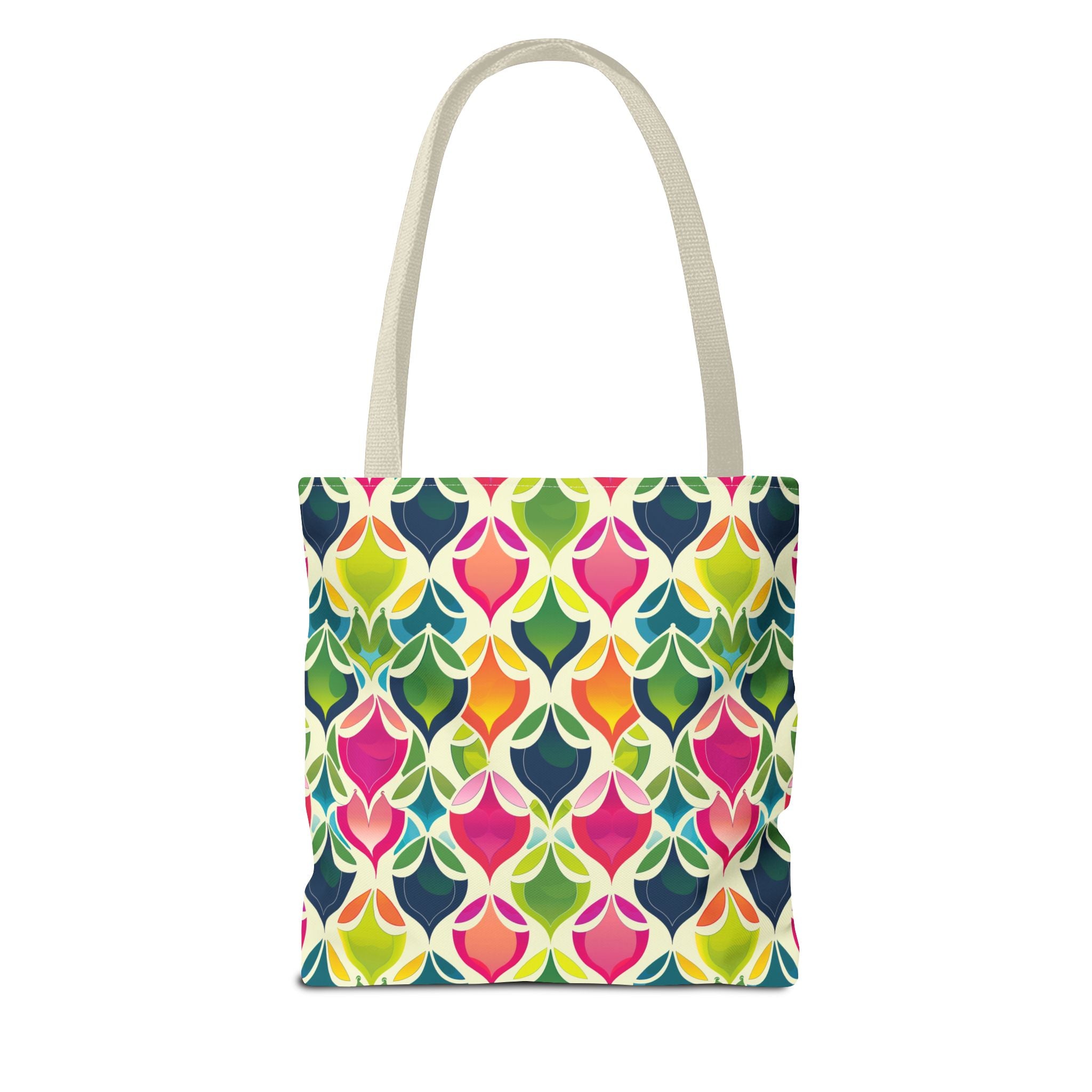 Neon Pattern Eccentric Tote Bag