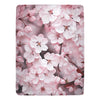 Cranberry Lake Designs Japanese Cherry Blossom Ultra-Soft Micro Fleece Blanket