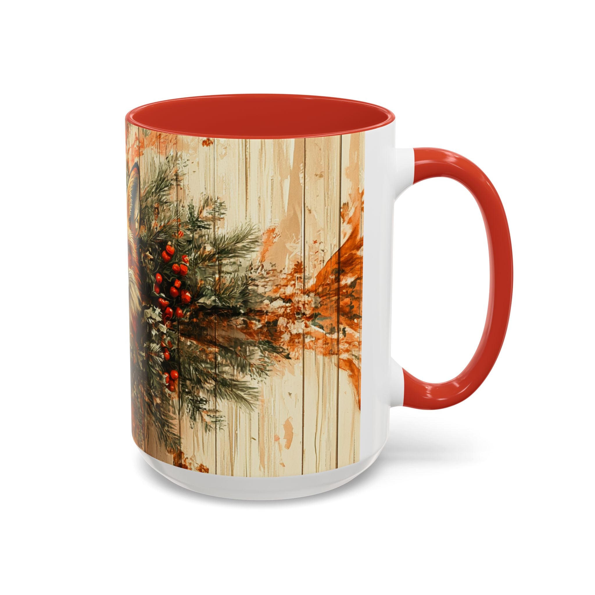 Mug Boho Fox Christmas Design