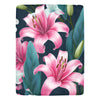 Pink Lily Blanket | Floral Fleece Blanket | Ultra-Soft Micro Fleece | Cozy Throw Blanket | 60x80